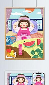 娱乐吃瓜背景模板